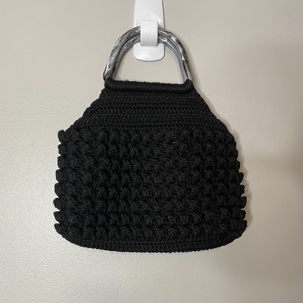 Vintage Crochet Handbag - Picture 1 of 4